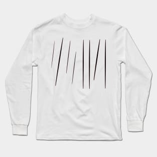 Canvas cut Long Sleeve T-Shirt